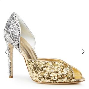 NIB La Perla D’Orsey Sequined Heel - Sold Out!
